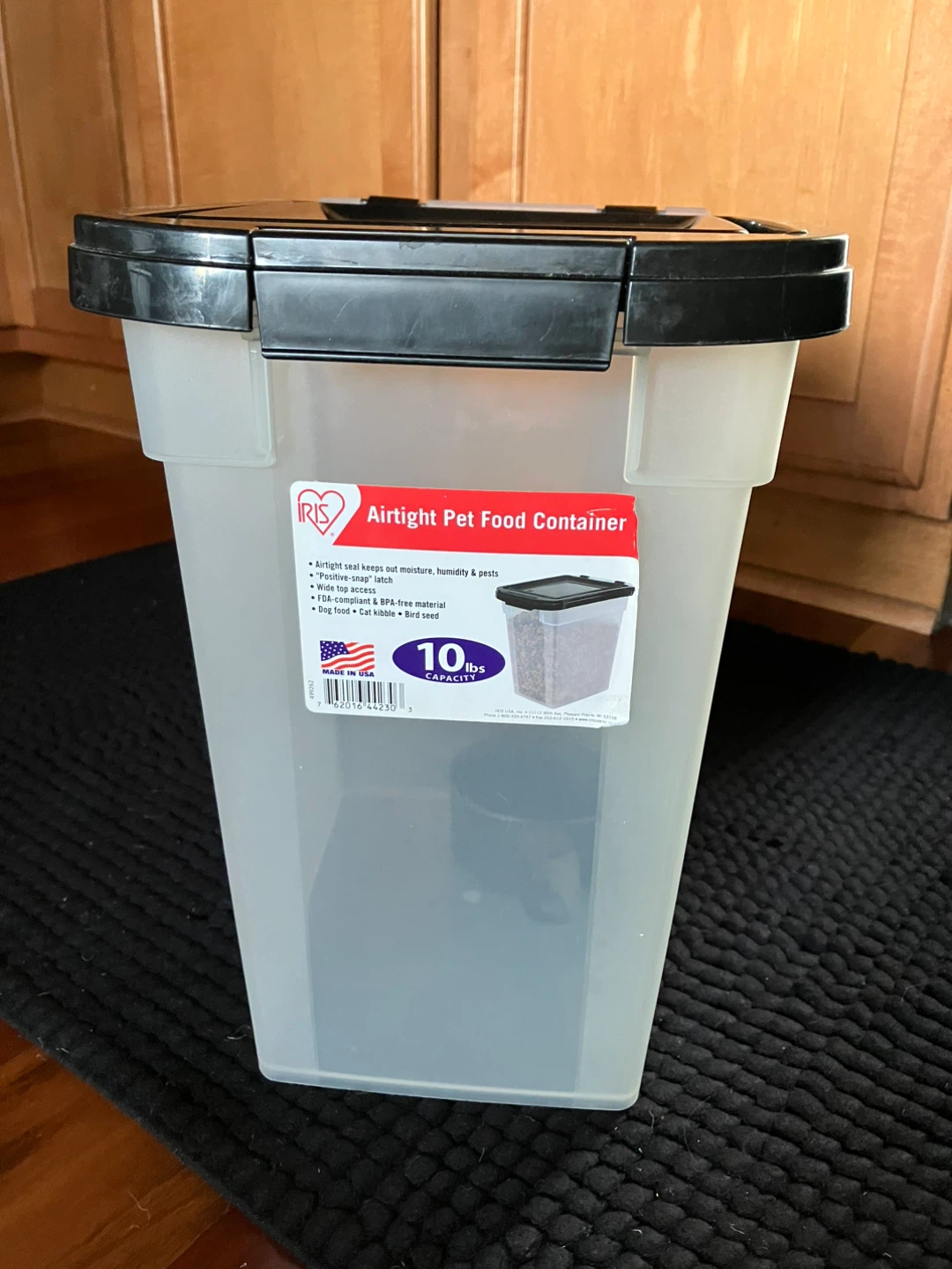 IRIS Airtight Pet Food Container 10 lbs