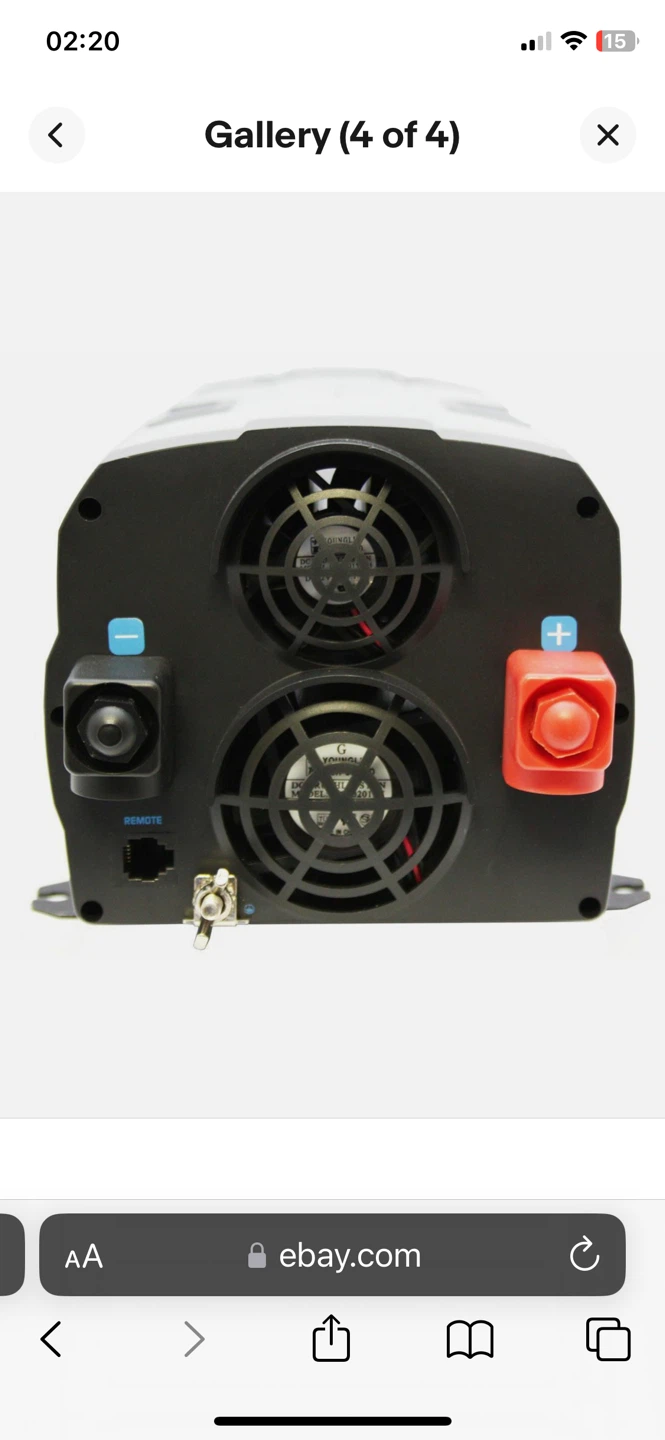 NEW Energizer EN3000 in 12V out 110V Power Inverter 3kW/6kW - photo 4