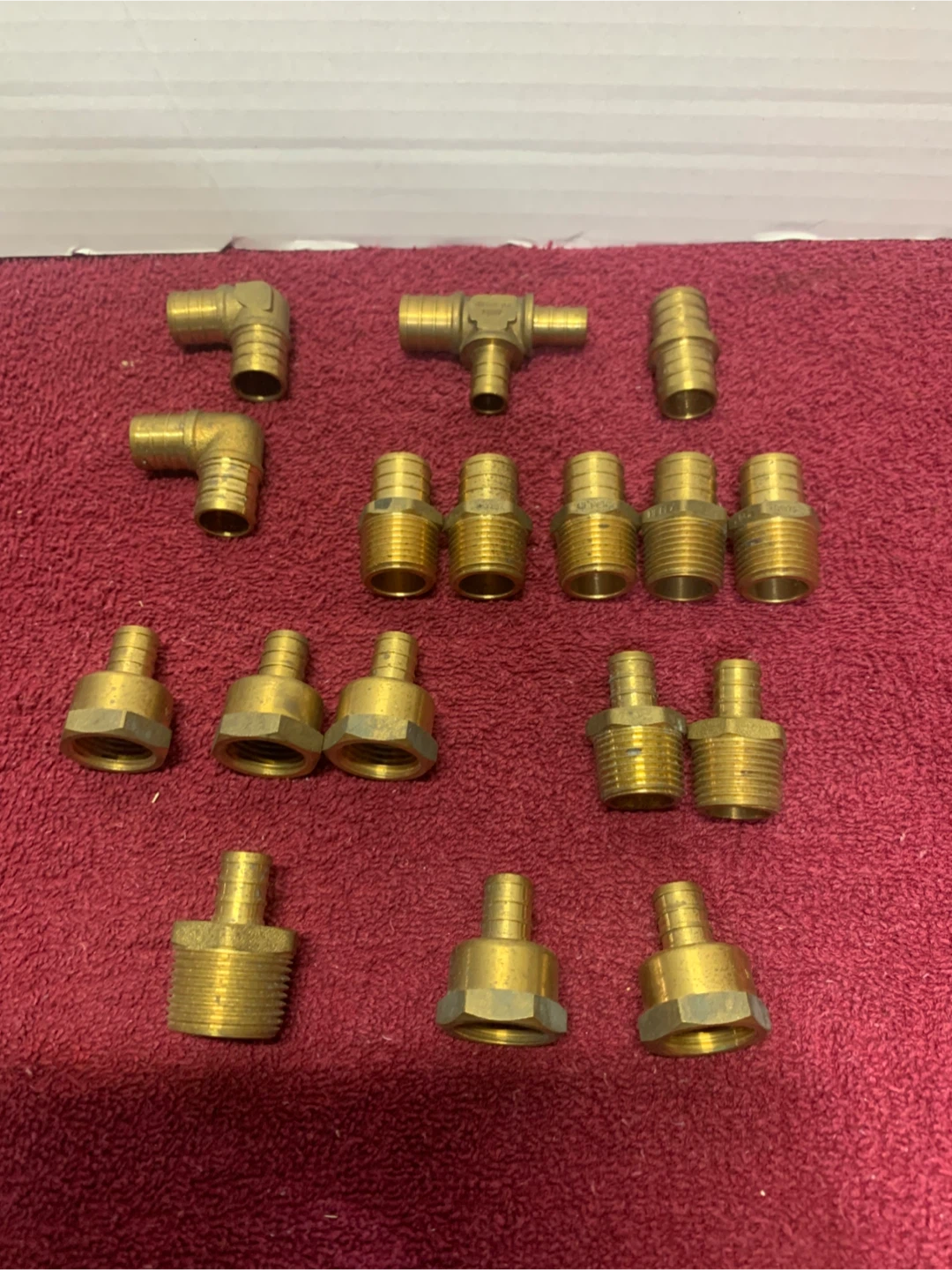 BRASS PEX FITTINGS