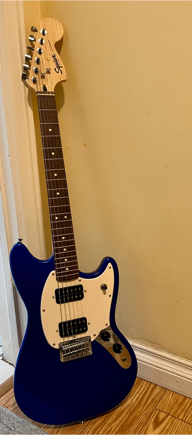 New- Squier by Fender Mustang Electric Guitar