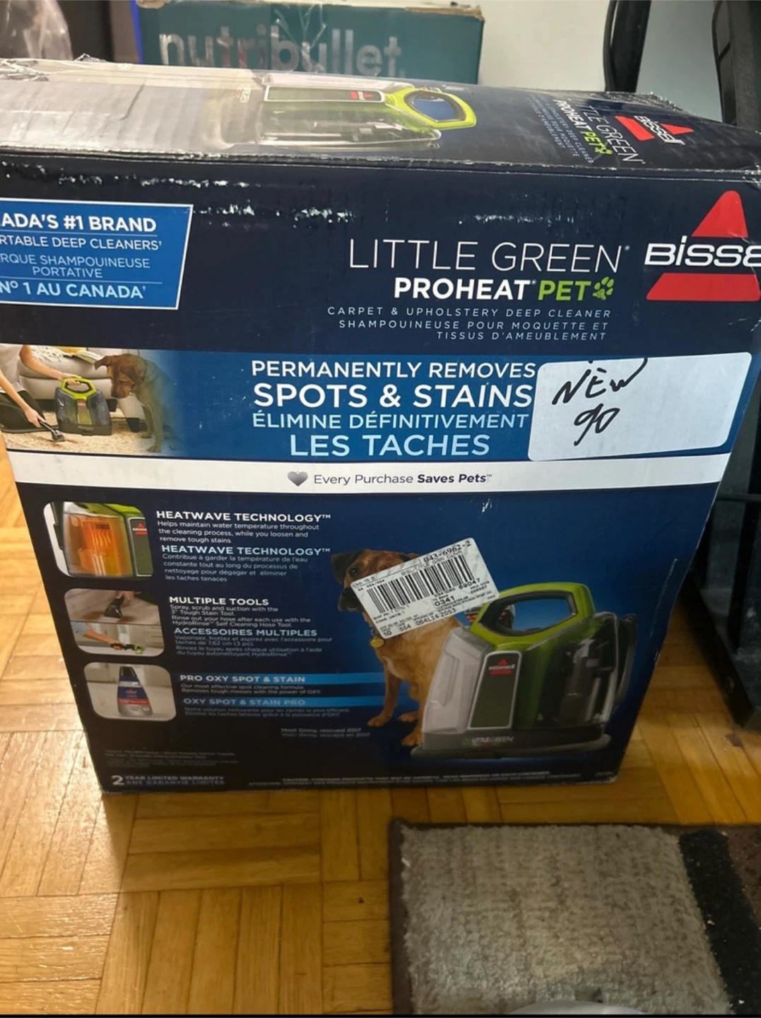 Bissell Little Green Proheat Pet