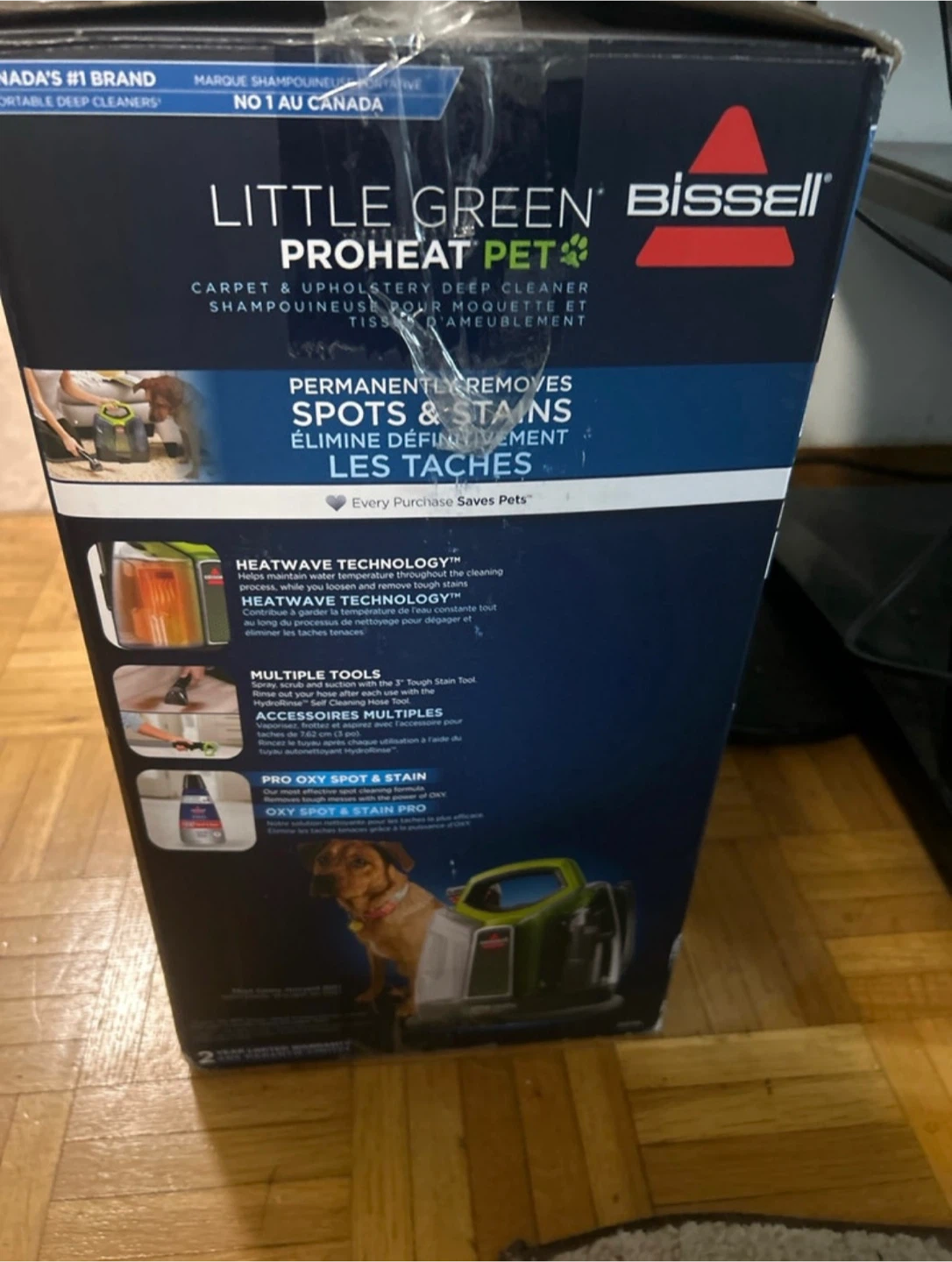 Bissell Little Green Proheat Pet - photo 2