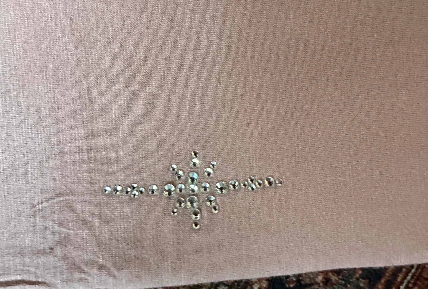 Jersey Fabric with Stones - New