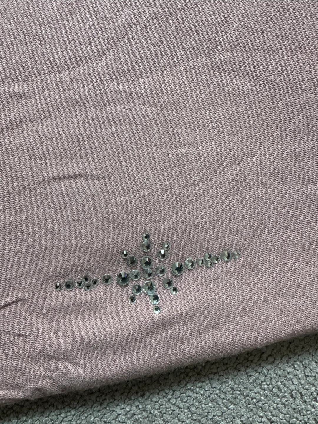 Jersey Fabric with Stones - New - photo 3