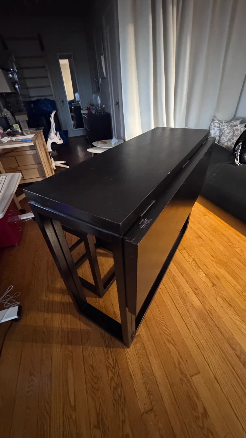 Foldable High Dining Table + High Chairs - photo 5
