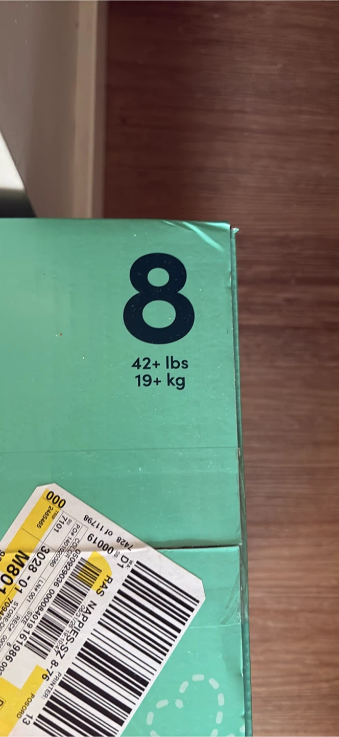 Rascals Size 8 Diapers - 76 Count - photo 2