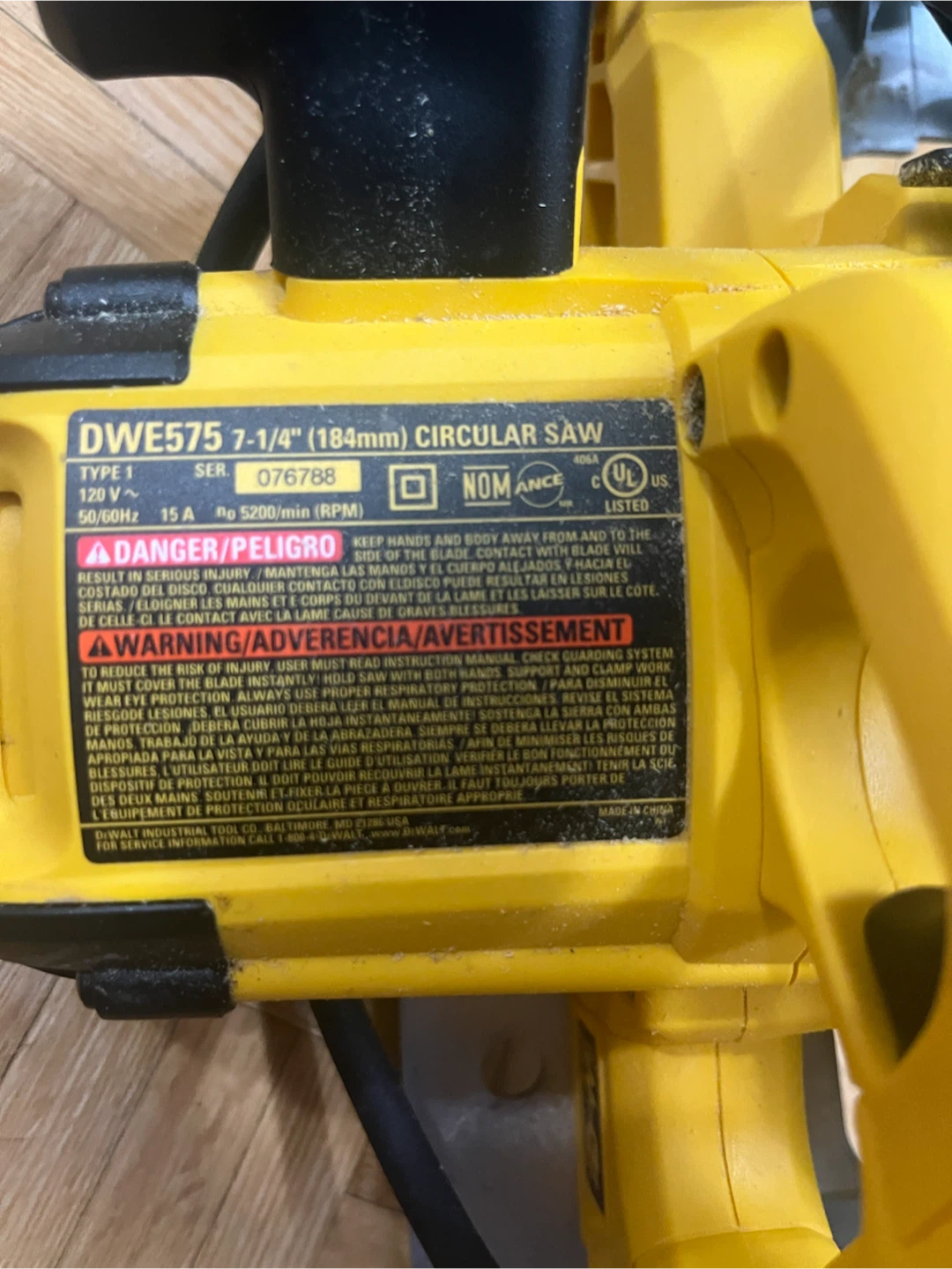 DeWalt DWE575 7-1/4" Circular Saw - photo 2