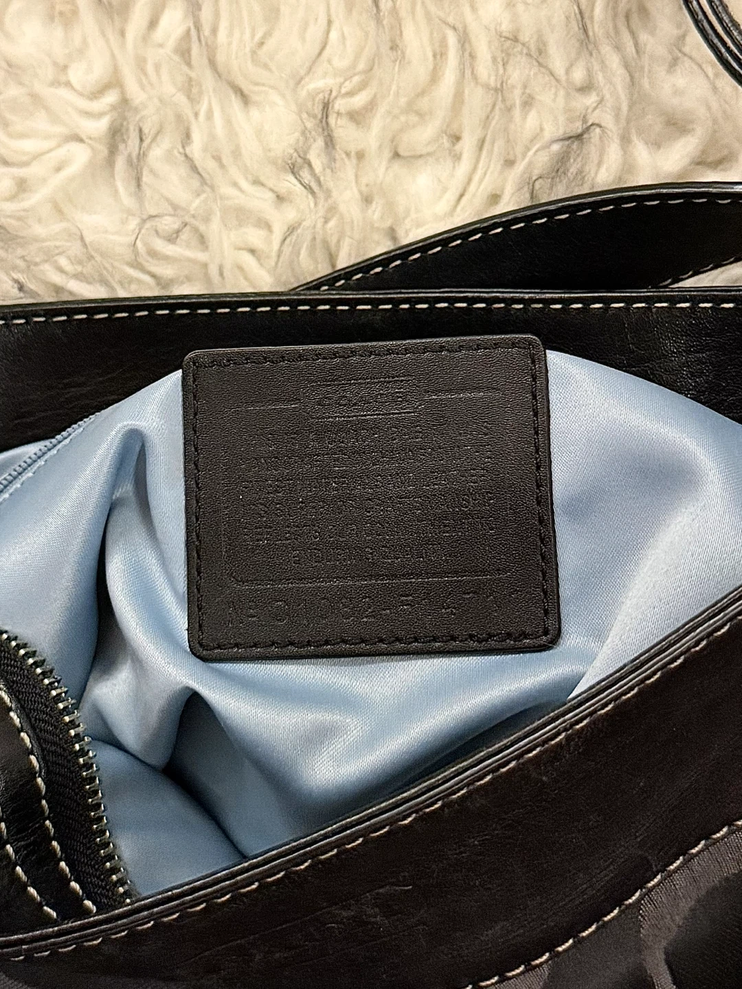 Coach ‘Zoe’ Optic Shoulder Bag - Black - photo 5