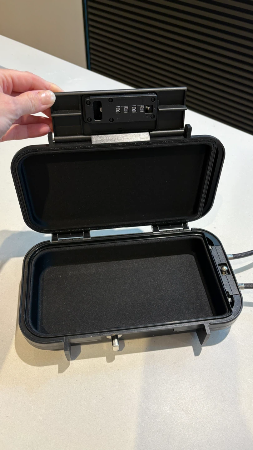 ORIA Portable Combination Travel Lock Box - photo 2
