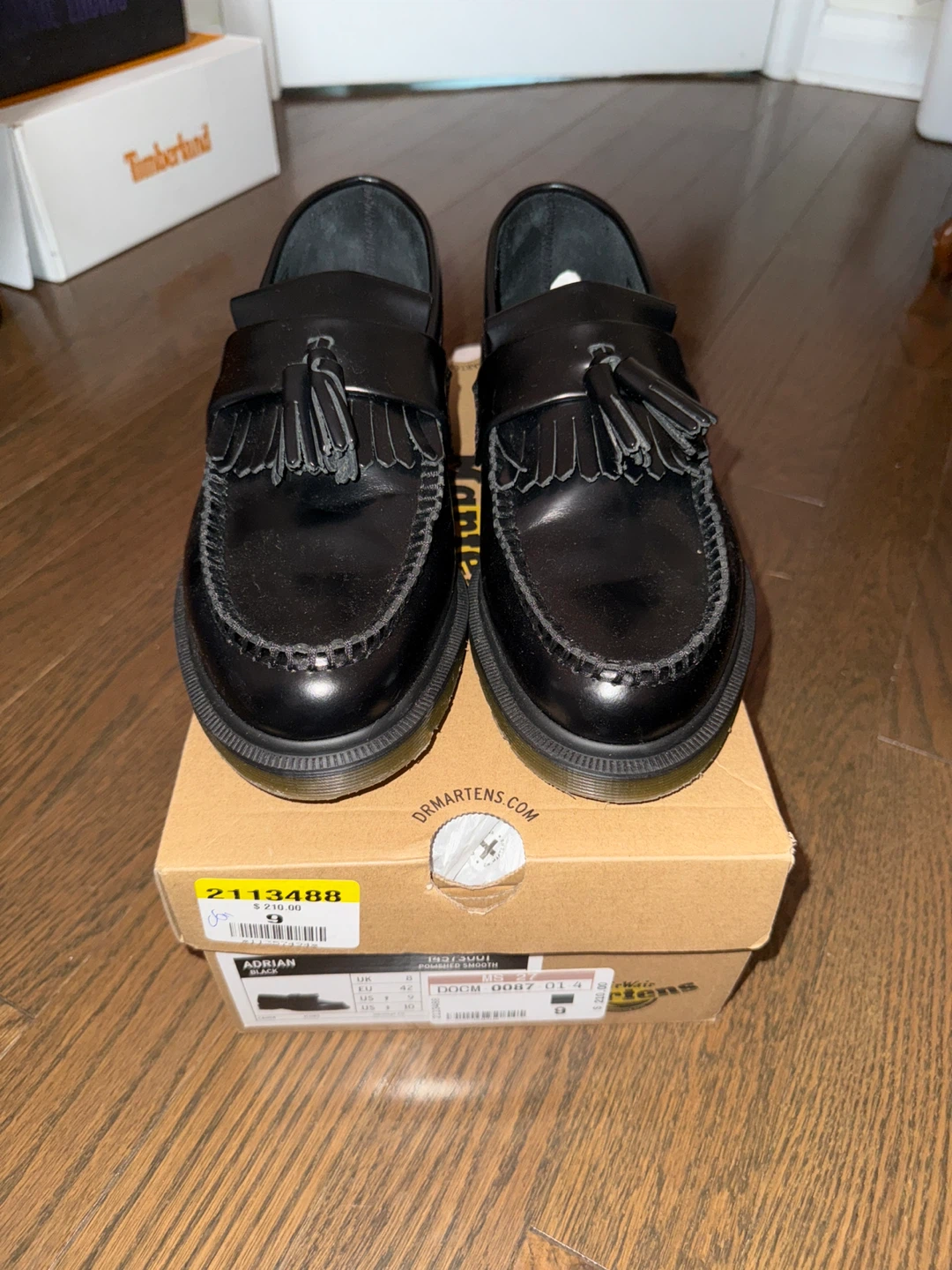 Dr. Martens Adrian Black Polished Smooth Loafers - photo 4