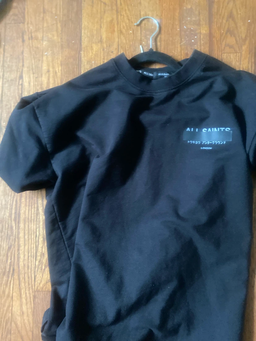 AllSaints Black T-Shirt
