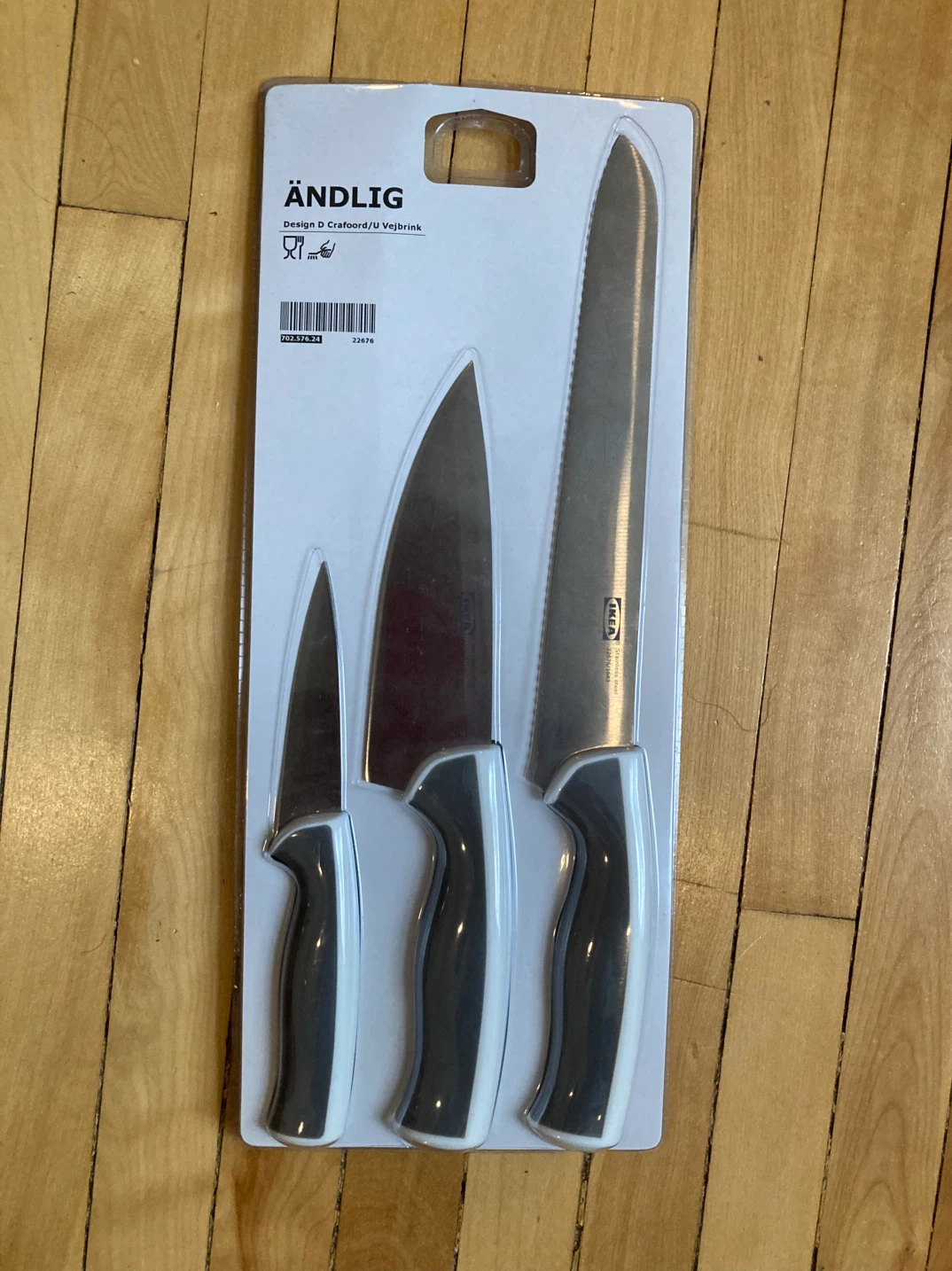 IKEA ÄNDLIG 3-piece Knife Set
