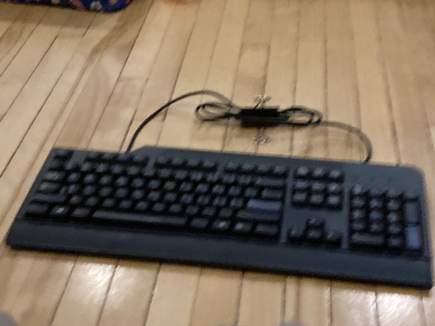Black Wired Computer Keyboard