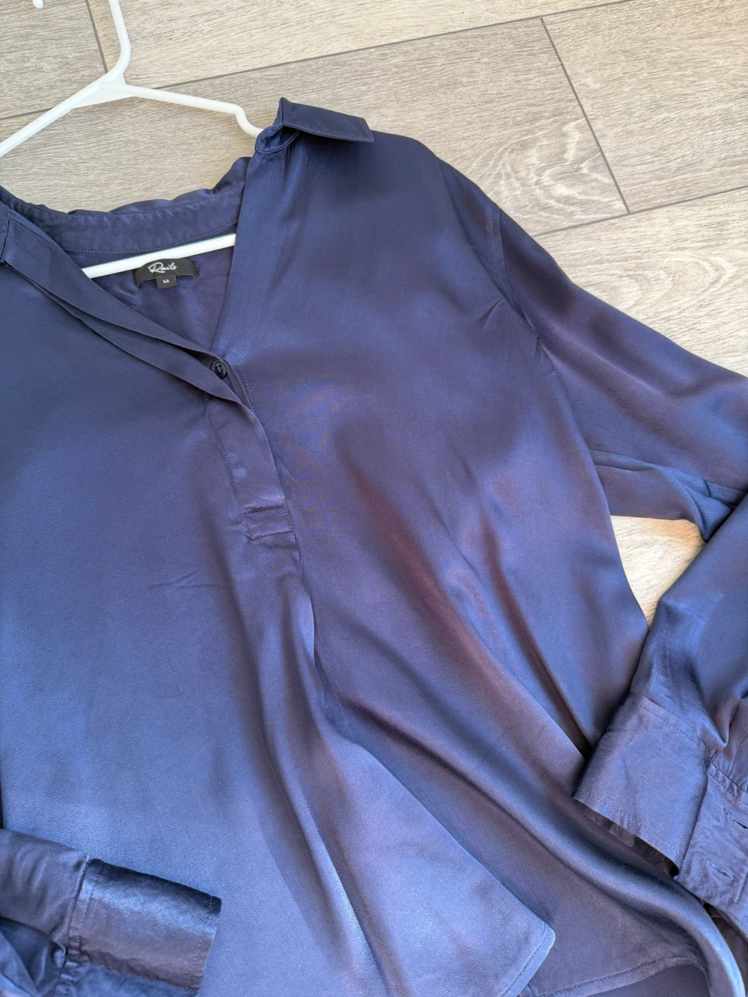 Rails Navy Blue Button Down Shirt - photo 3