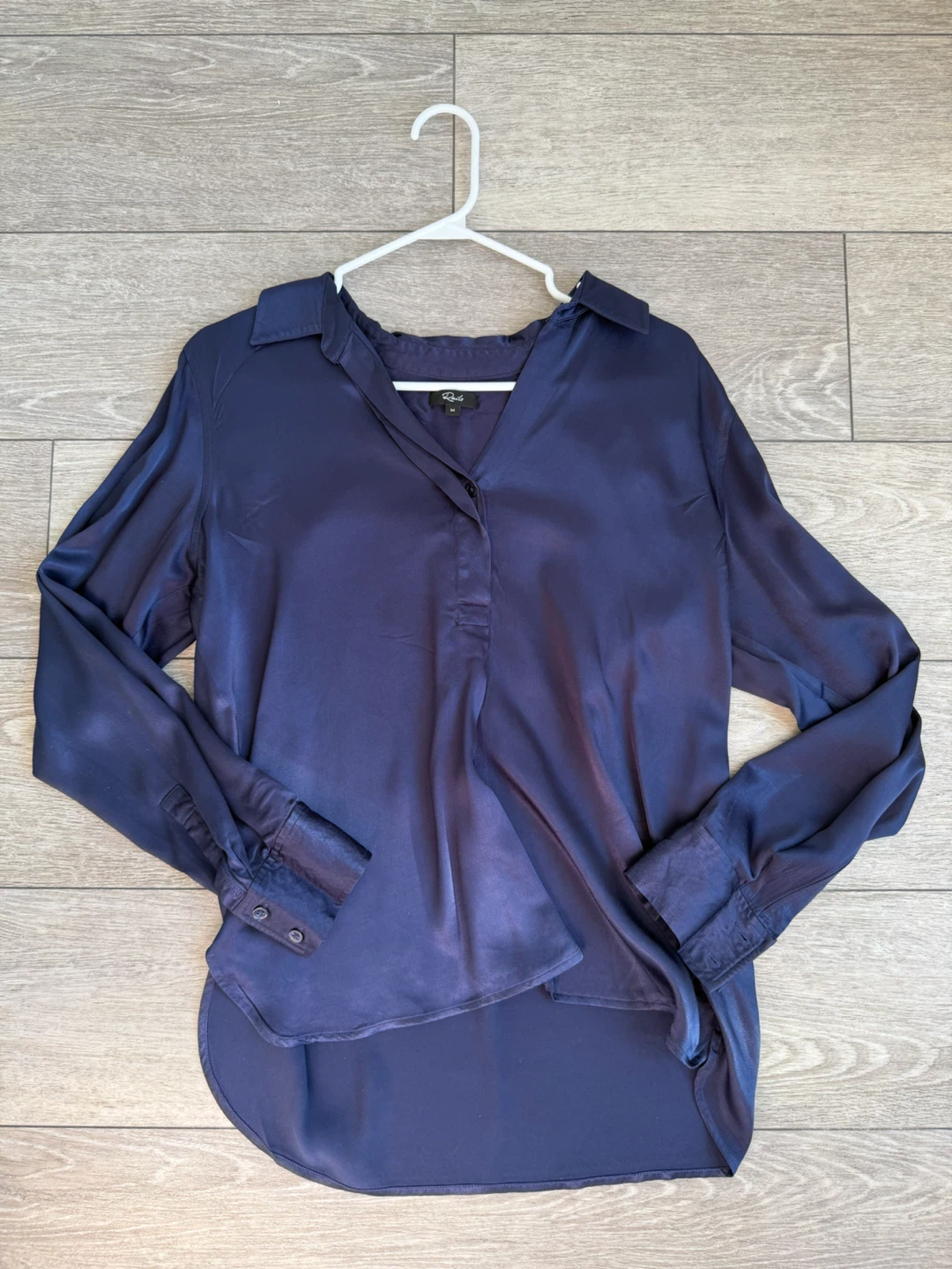Rails Navy Blue Button Down Shirt - photo 4