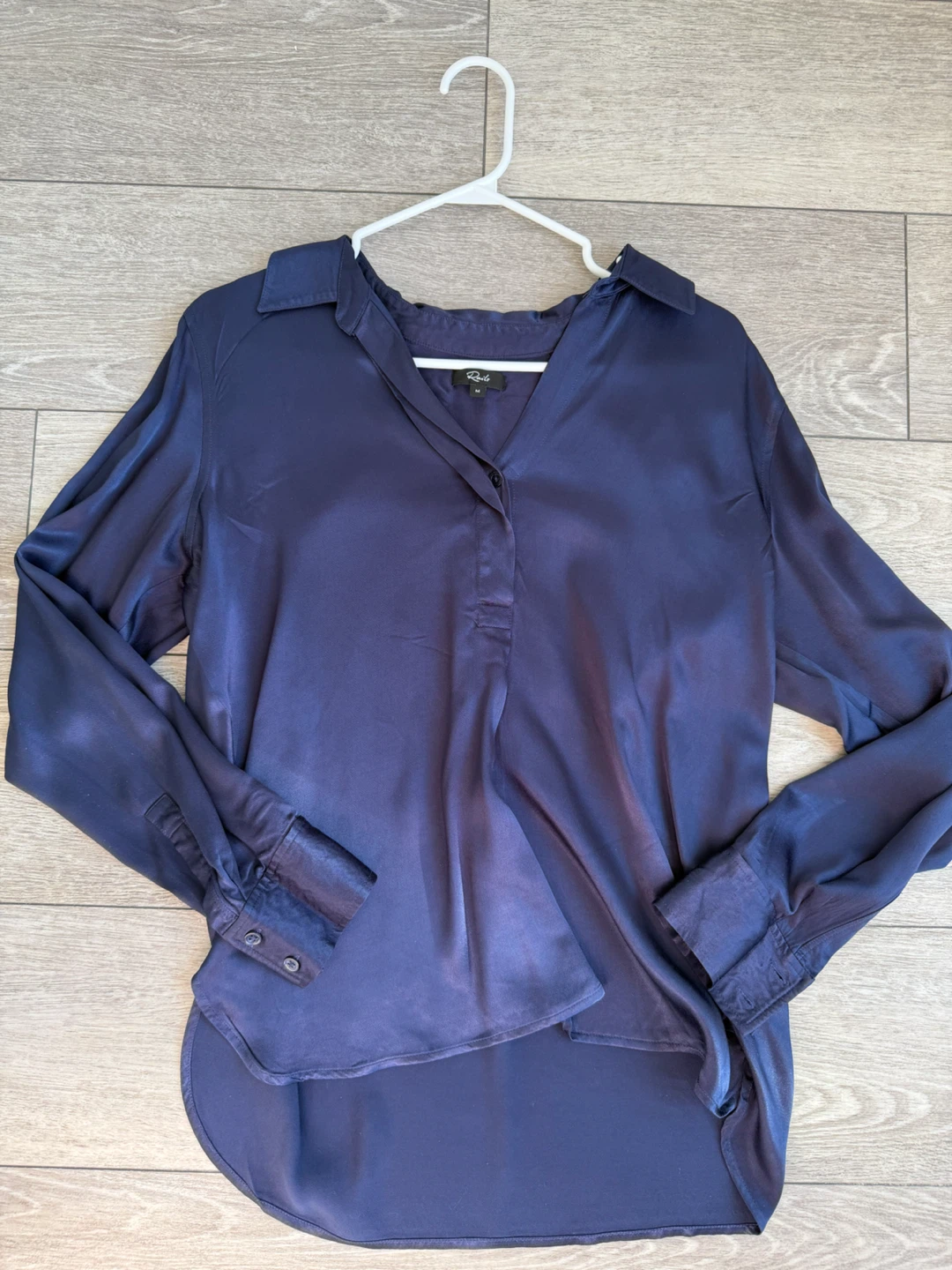Rails Navy Blue Button Down Shirt - photo 5