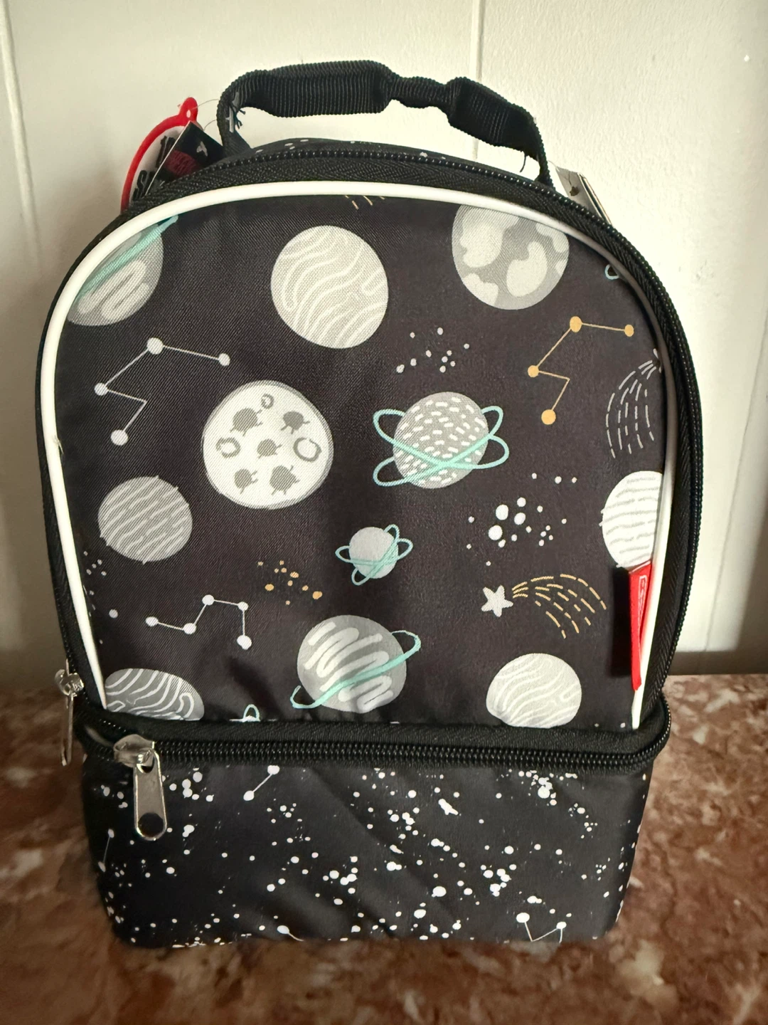 NEW Thermos Dual Compartment Outer Space Lunch Kit
