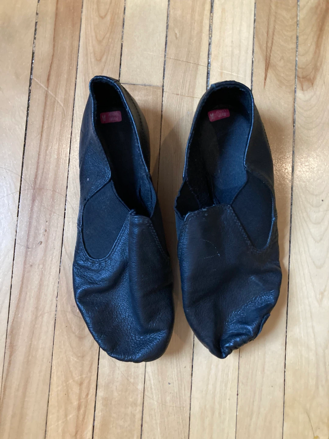 Ryoh Limar black leather dance shoes