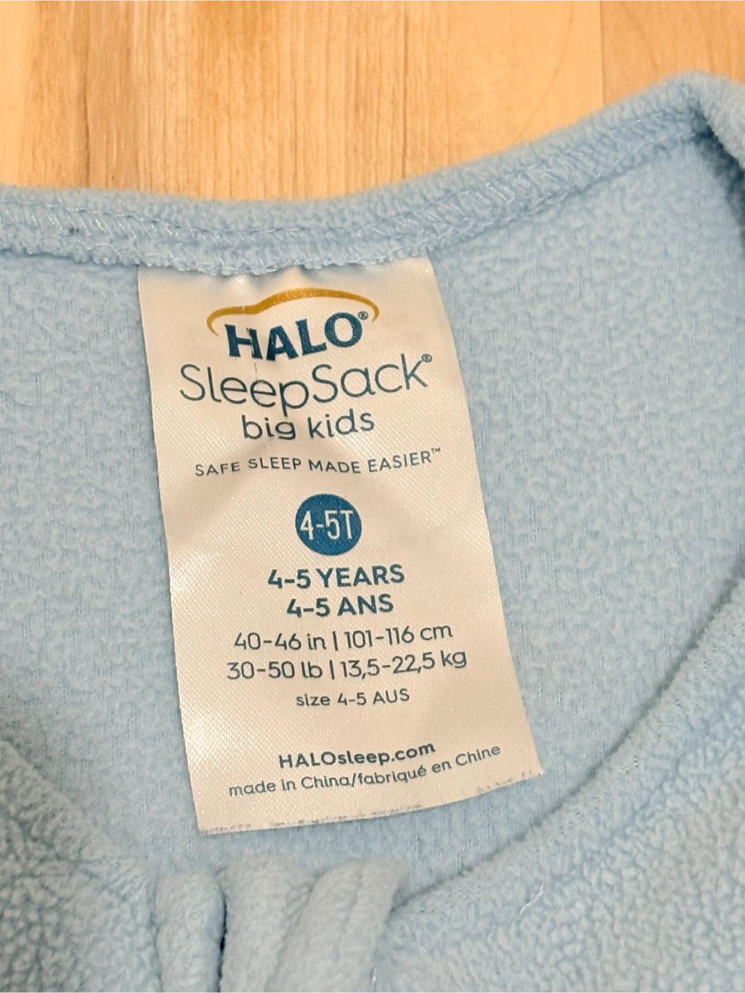 3 Fleece HALO SleepSacks Size 4-5T - photo 3
