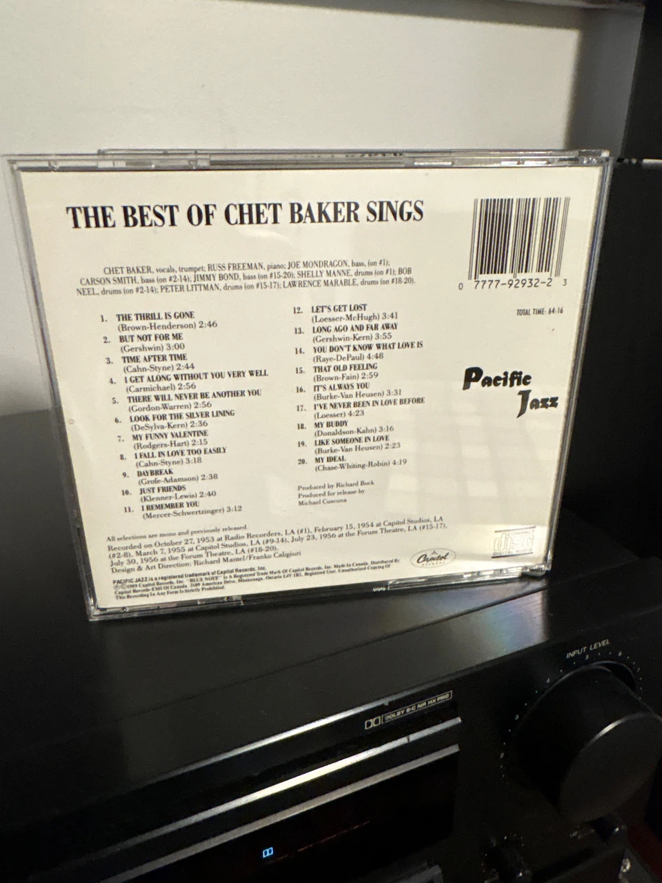 Chet Baker  CD– Let's Get Lost / The Best of Chet Baker Sings. - photo 4