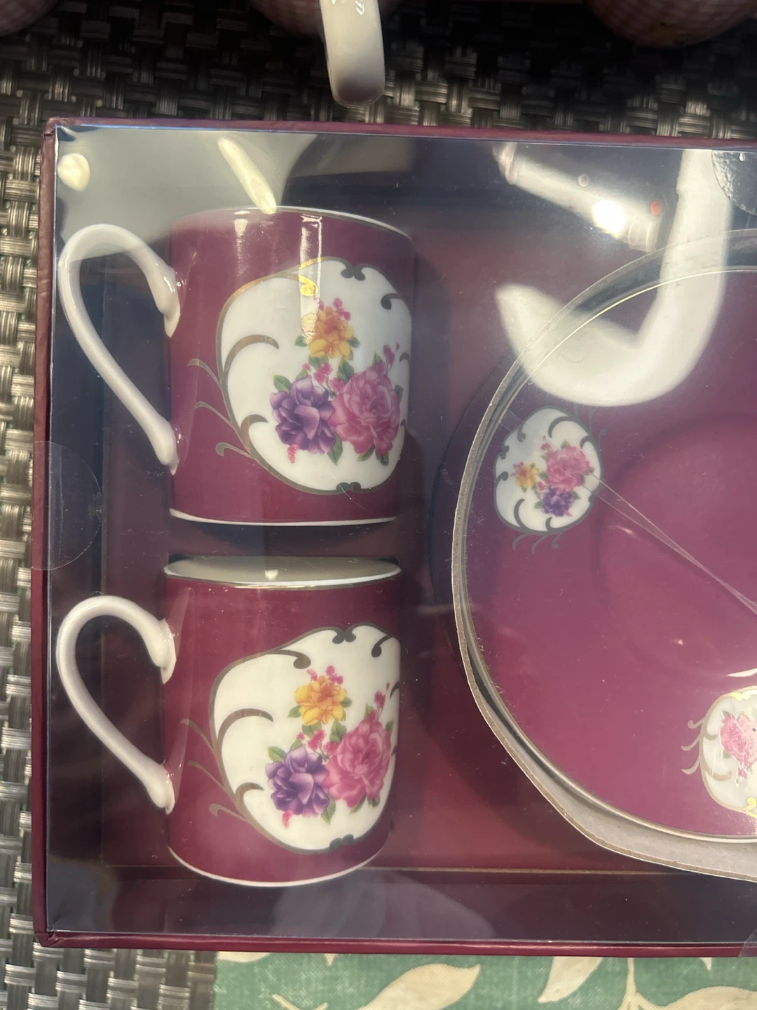 Floral Tea Cup and Saucer Set - photo 2