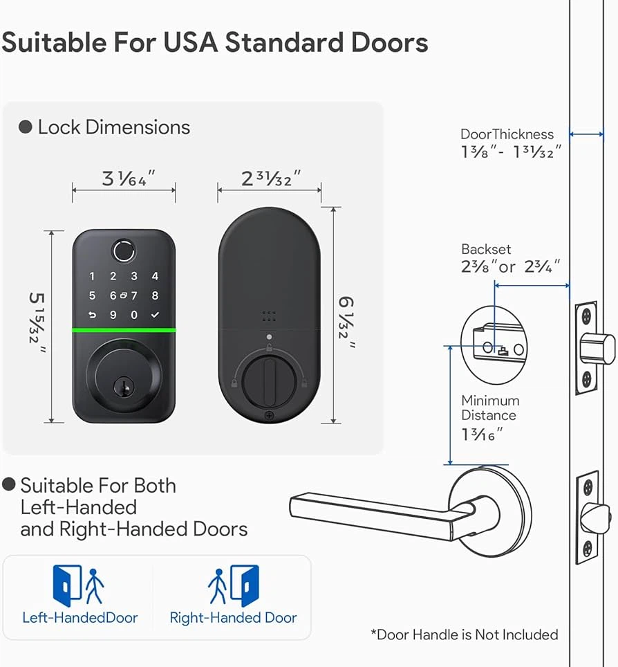 Kucacci T17 Smart Lock - photo 3