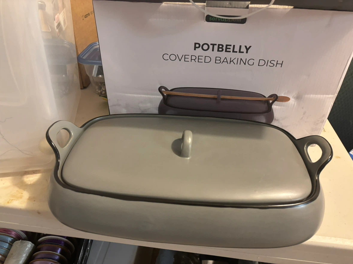 Servappétit Potbelly Covered Baking Dish - photo 2