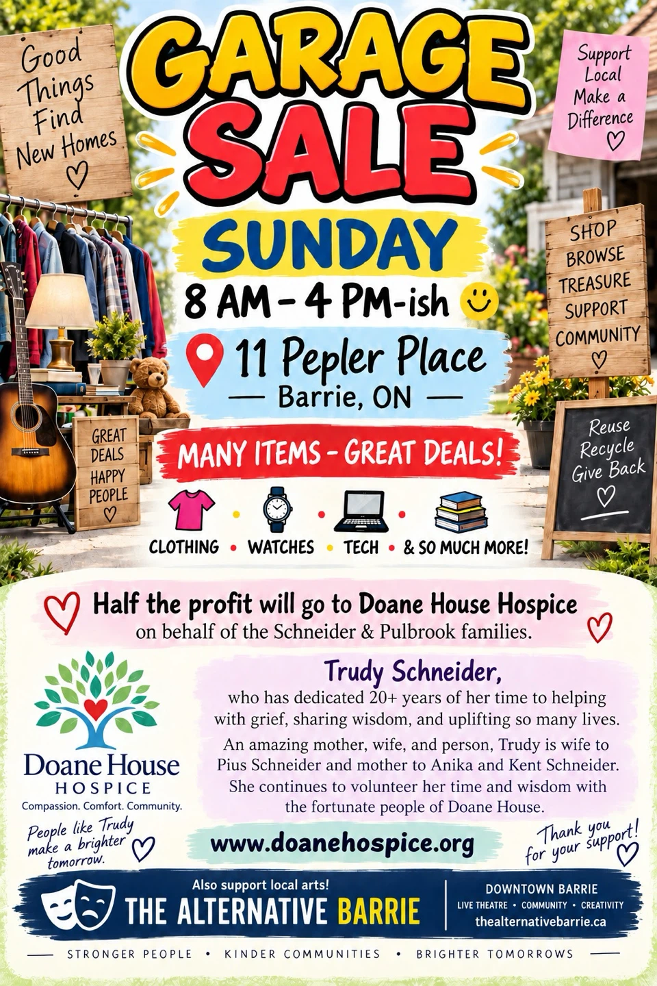 GARAGE SALE TODAY