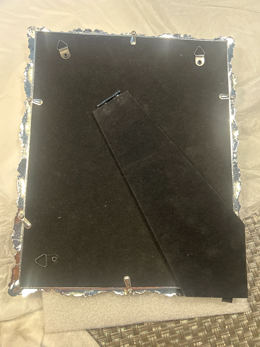 Pearl and Rhinestone Embellished Picture Frame