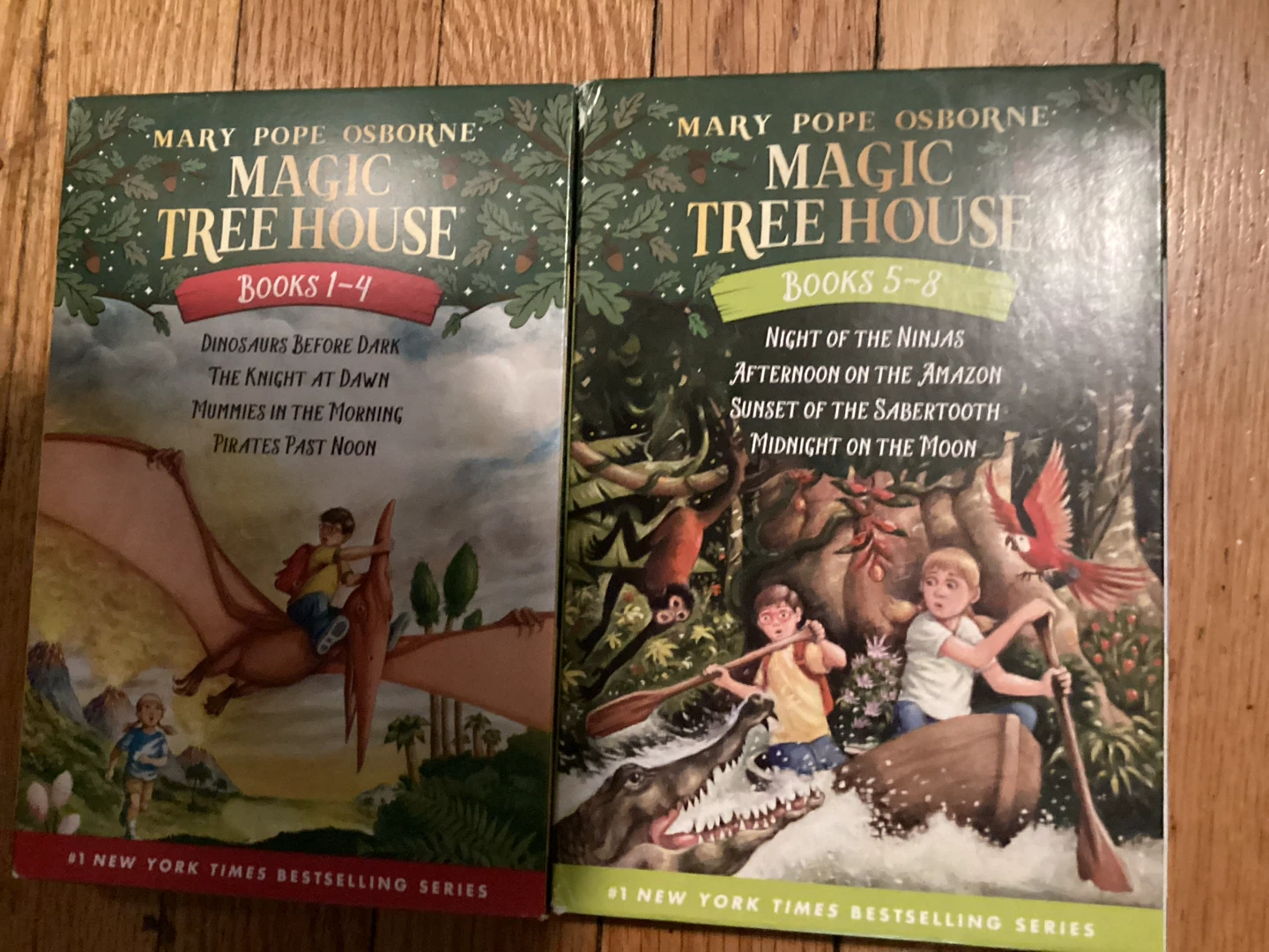 Magic Tree House Books 1-8 Collection