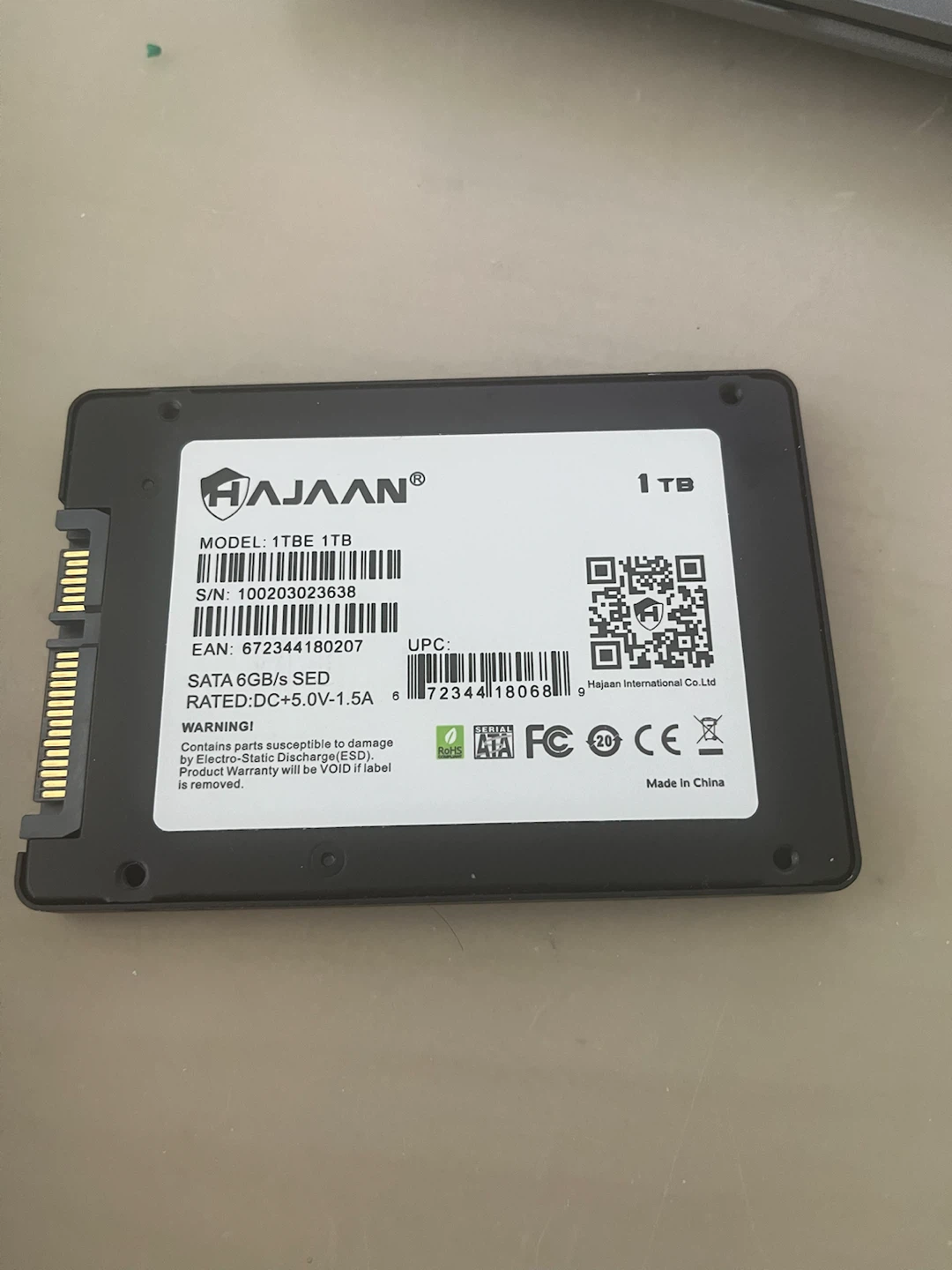 1TB Sata SSD - photo 3