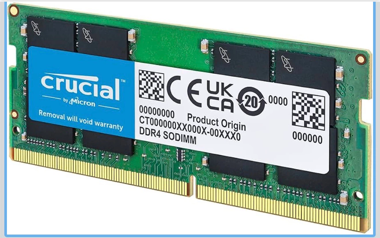 Crucial CT32G4SFD832A Memory Module 32GB DDR4 3200 MHz