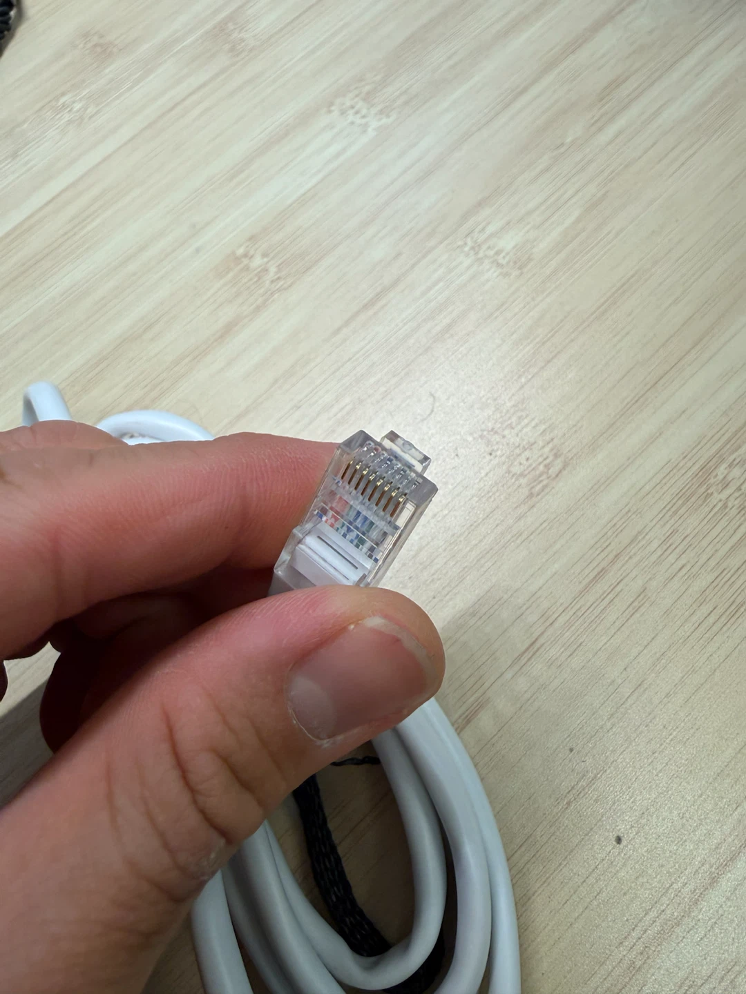 White Cat5e UTP Ethernet Cable - photo 3