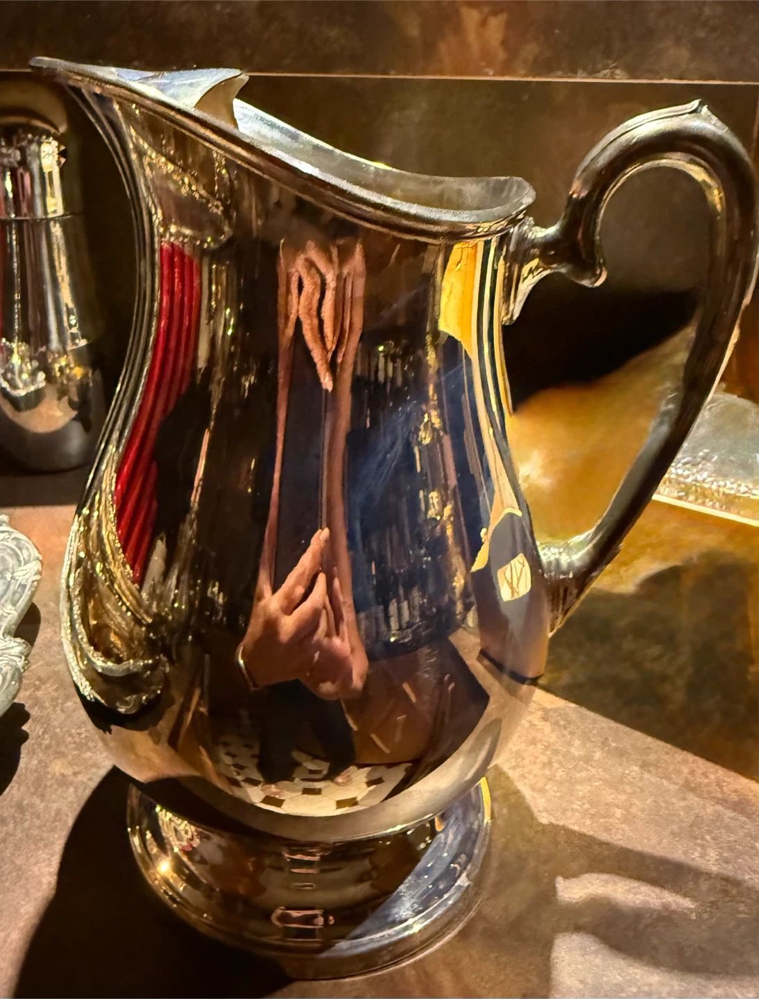 Silver-plated Water Pitcher