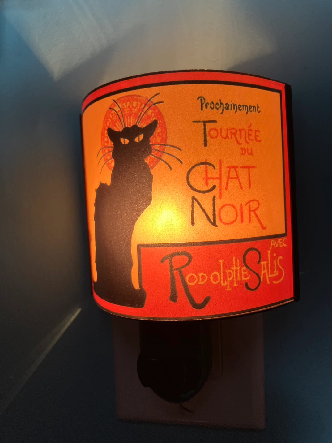 Le Chat Noir Art Night Light