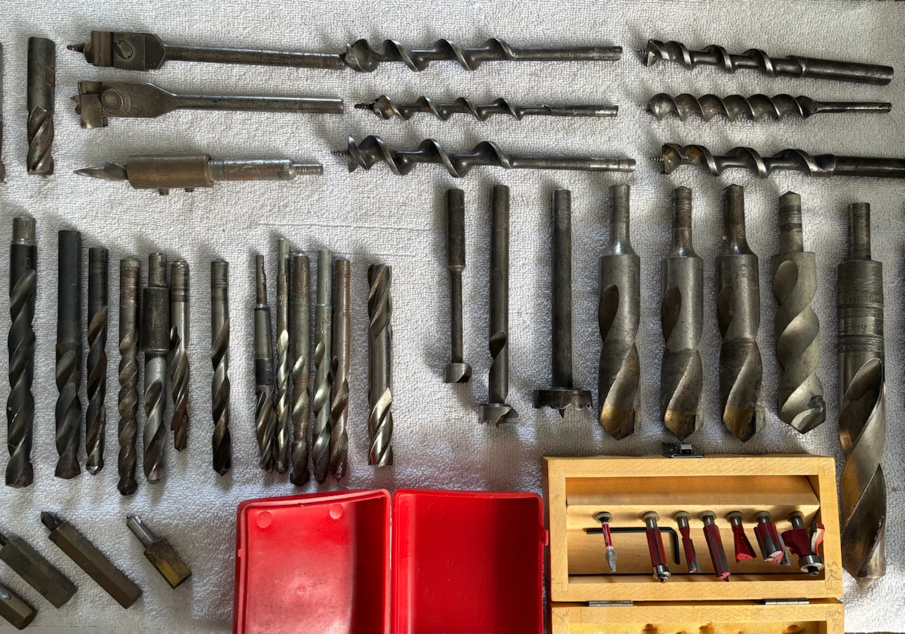 Large Collection of Assorted Drill Bits and Taps - photo 3