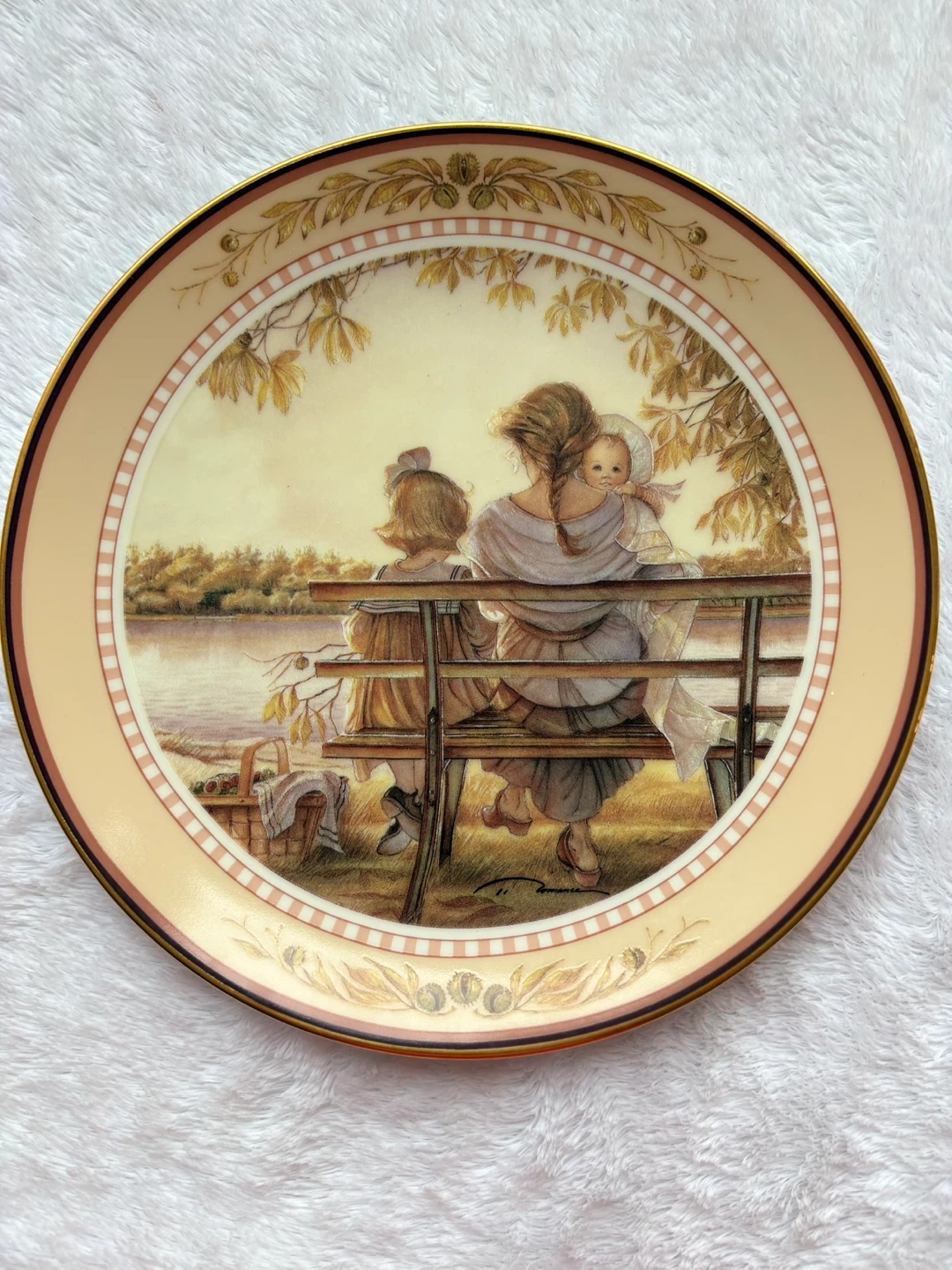 Trisha Romance Golden Moments Limited Edition Plate