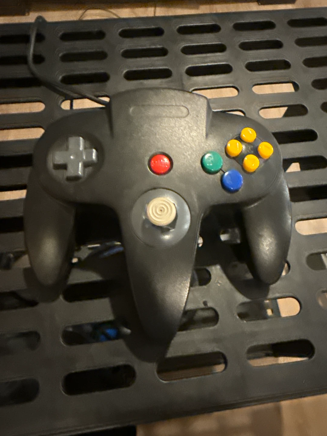Black Nintendo 64 Controller