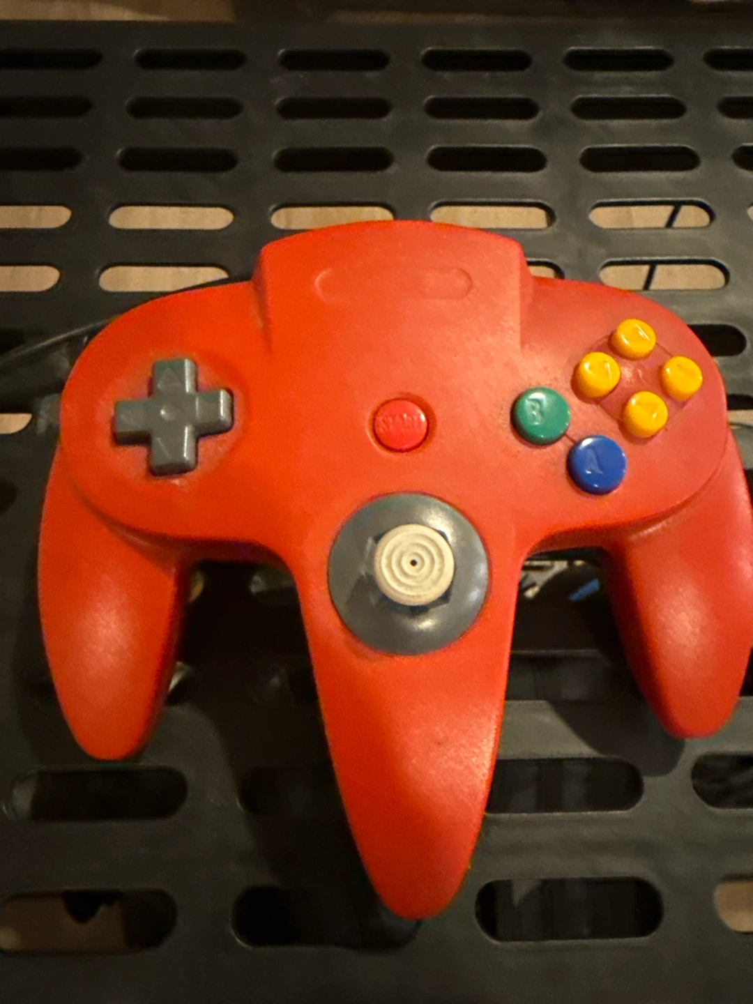 Red Nintendo 64 Controller