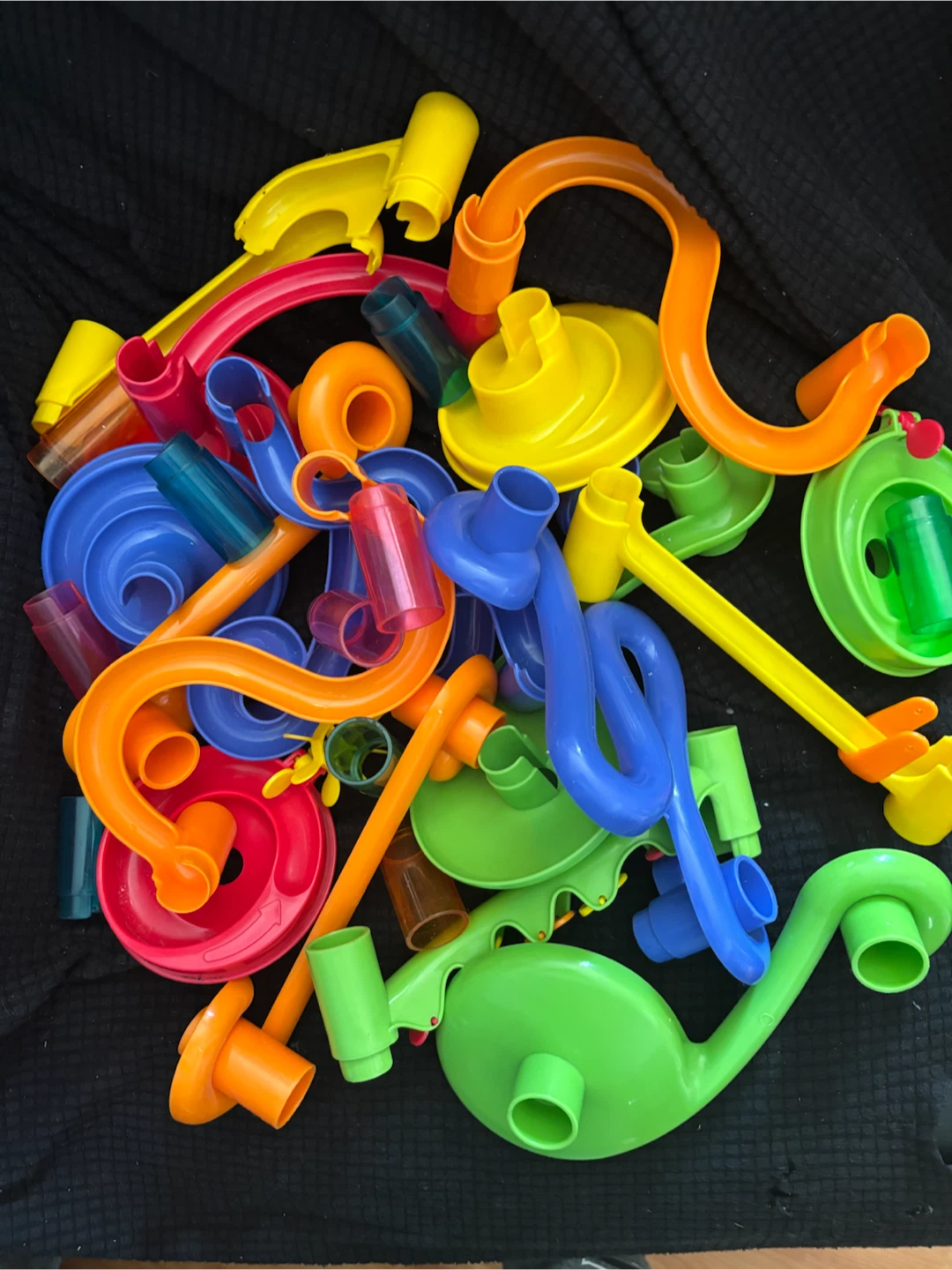 Marble Run Toy Set with Marbles