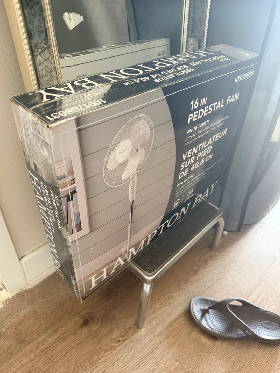 Hampton Bay 16-inch Pedestal Fan