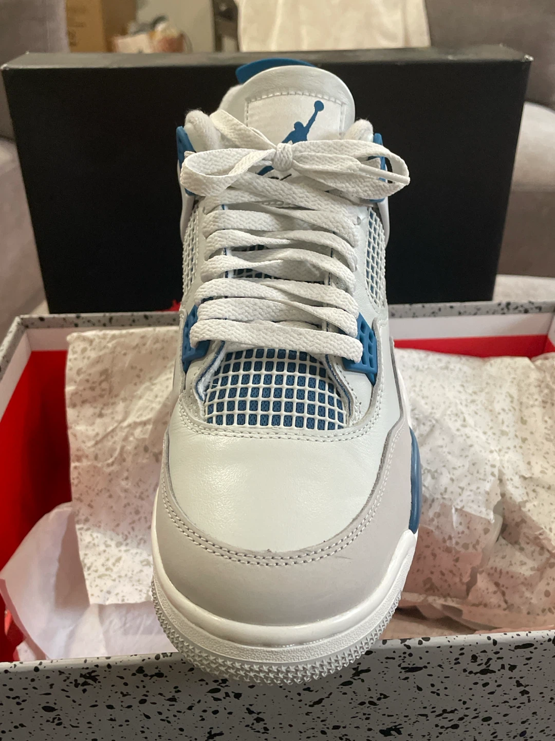 Jordan 4 Military Blue - photo 2