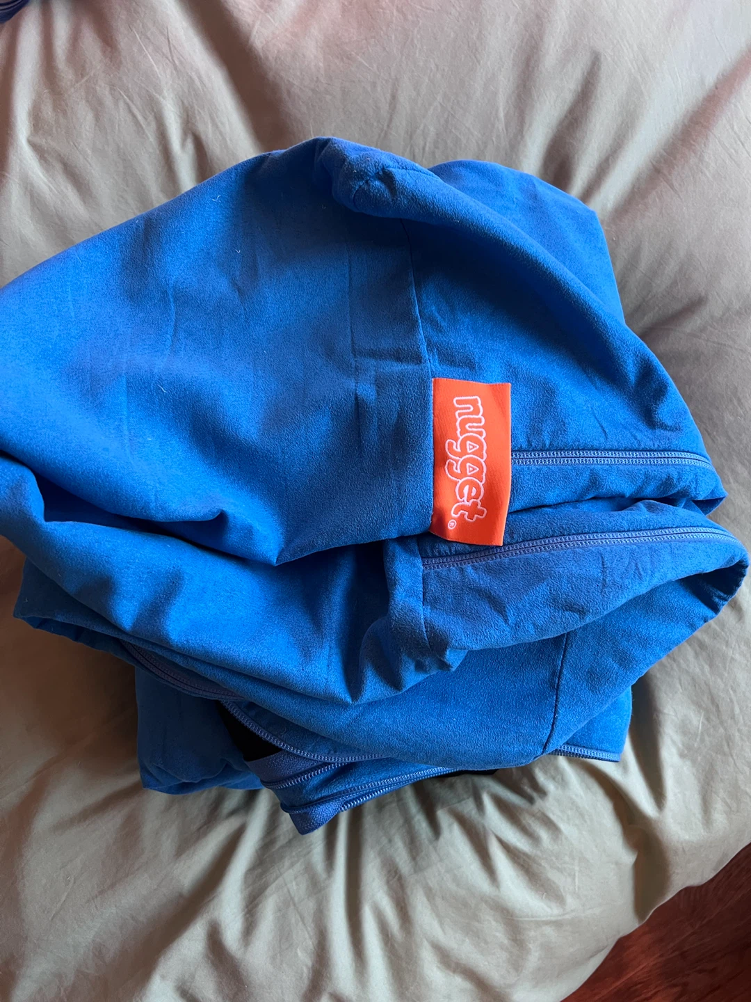 Nugget Cover Set Blue- does not include couch - photo 2