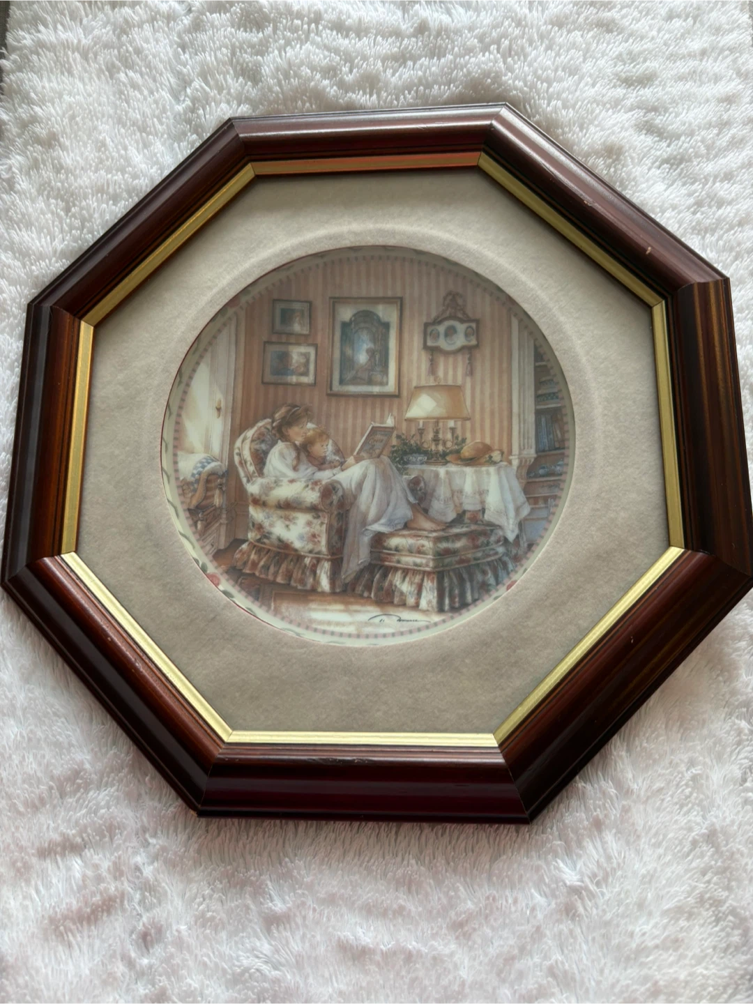 Trisha Romance Nursery Rhymes Decorative Plate