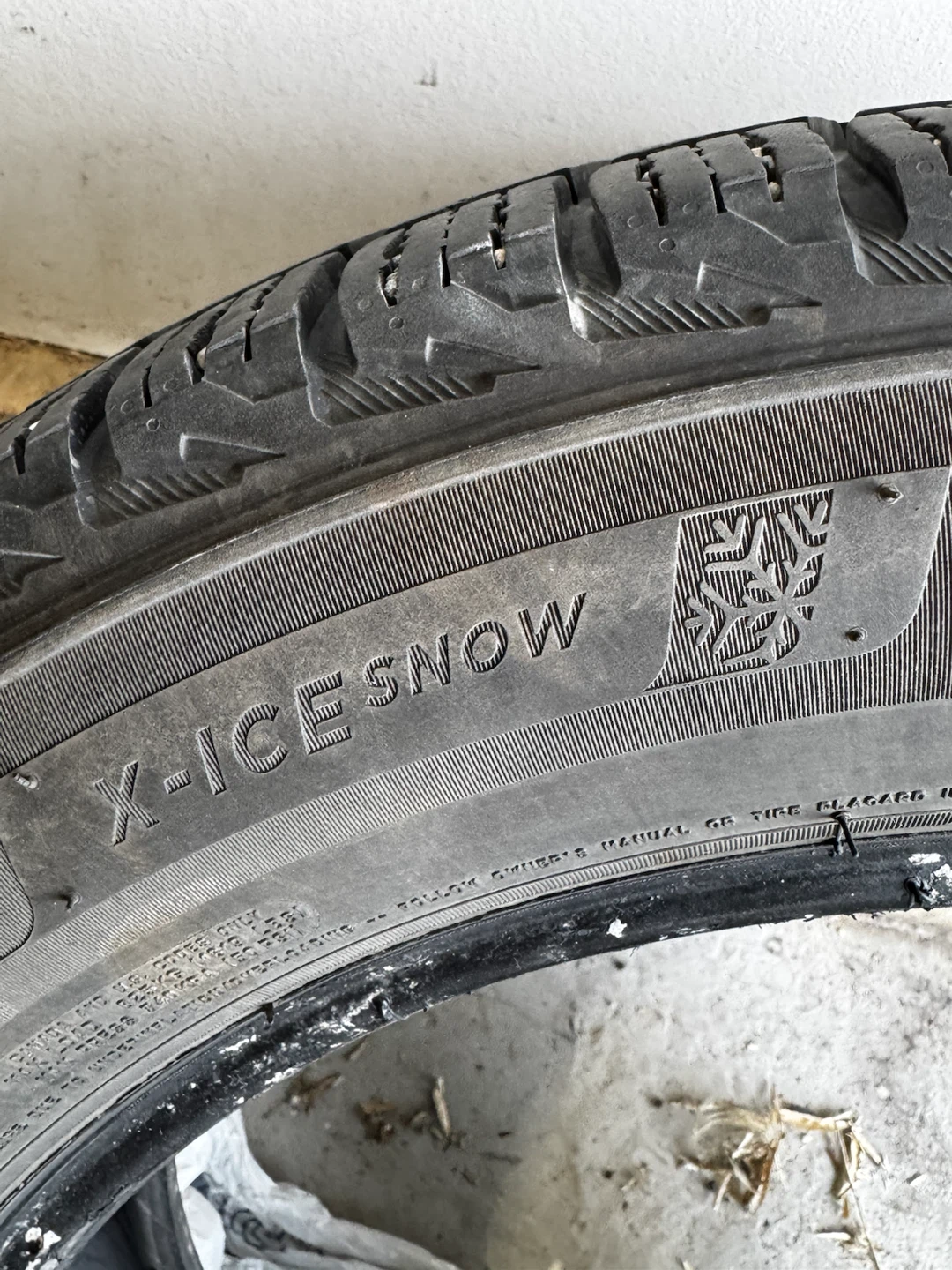 225/55R17 Michelin X-ICE winter tires - photo 3