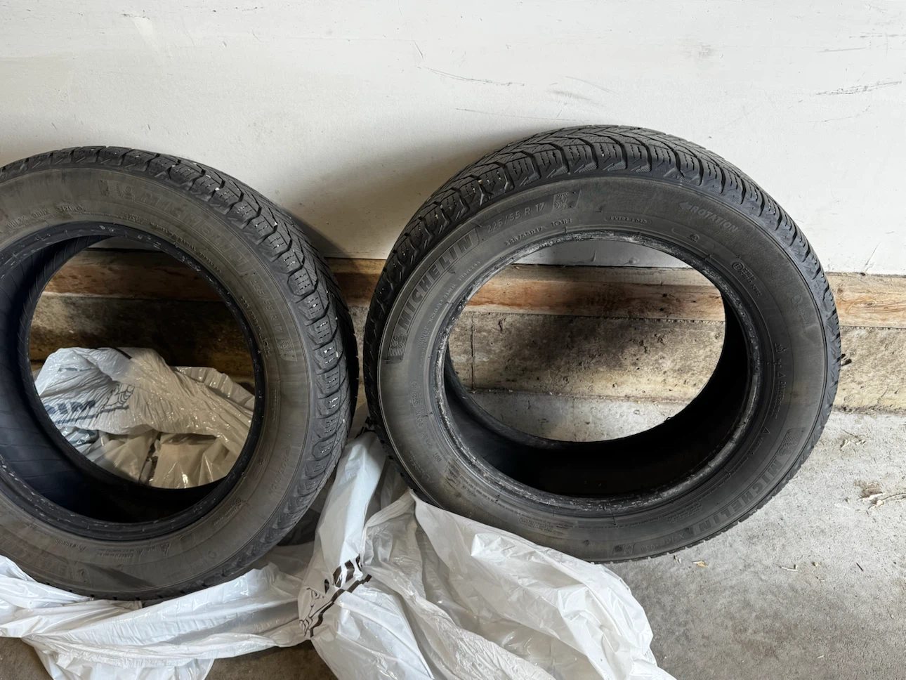 225/55R17 Michelin X-ICE winter tires - photo 4