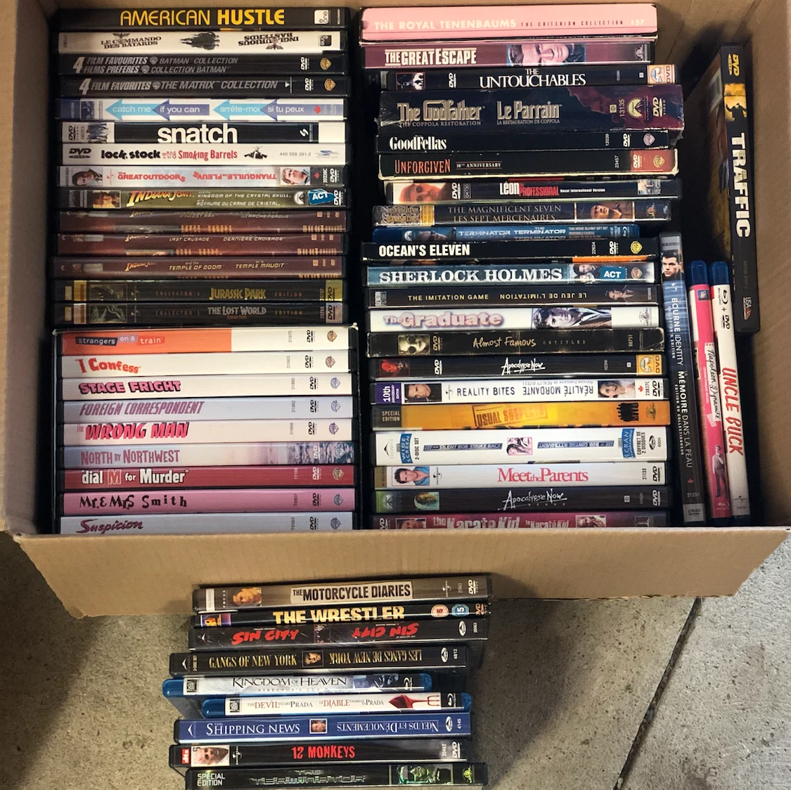 ~50 BluRay & DVD Movies