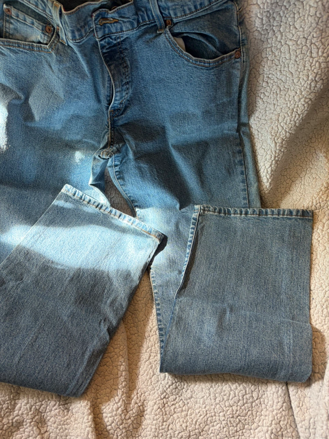 Levi's 550 Relaxed Boot Cut Jeans Size 12 L - photo 2