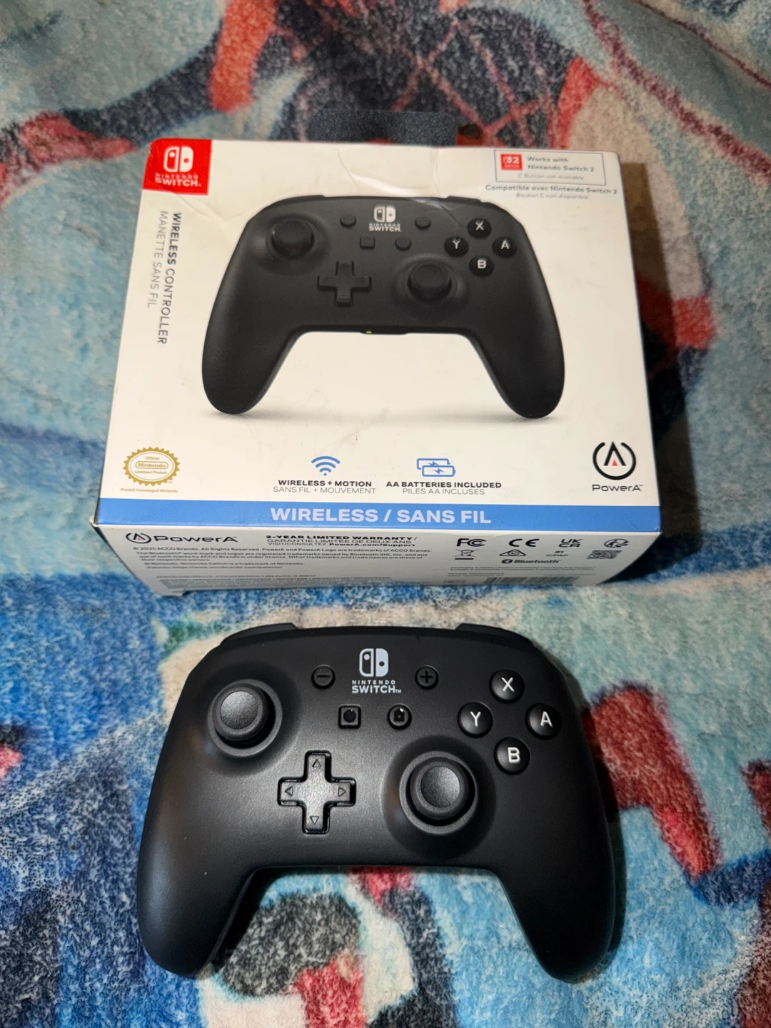 Wireless Controller for Nintendo Switch & 2