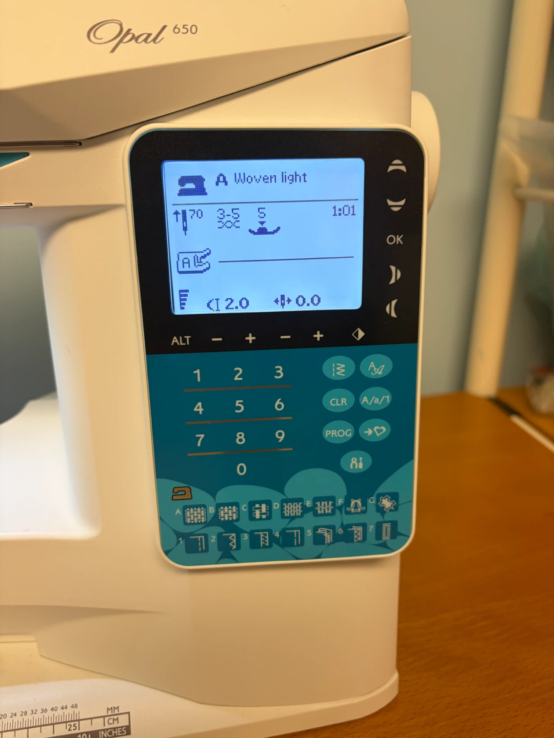 Husqvarna Viking Opal 650 Sewing Machine - photo 3
